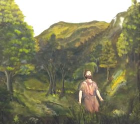 Quadro - Eremita per 46 anni a contatto con Dio e con la natura