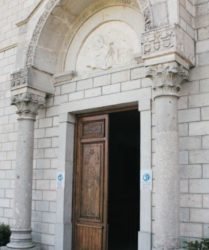 Portale dell'attuale cappella di San Giovanni Eremita